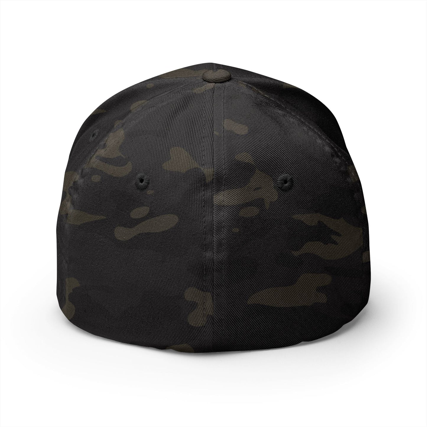 Salute Closed Back Structured Cap (Embroidery Logo) Printify