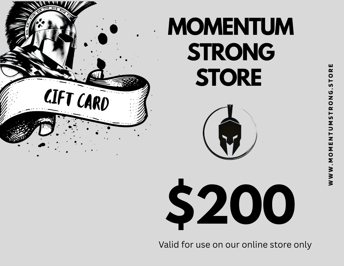 The Momentum Strong Store Gift Card Momentum Strong Store