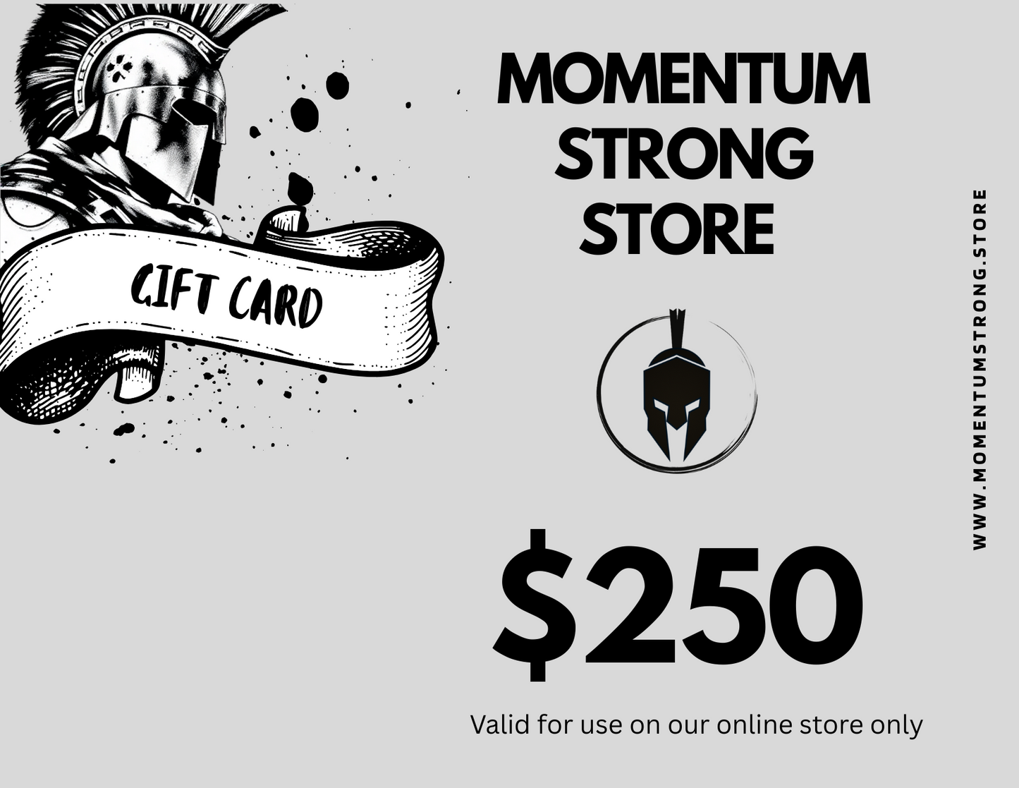 The Momentum Strong Store Gift Card Momentum Strong Store