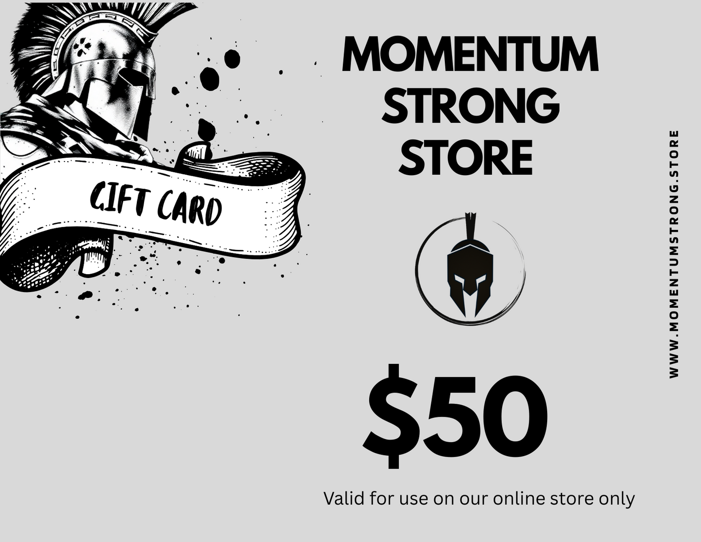 The Momentum Strong Store Gift Card Momentum Strong Store