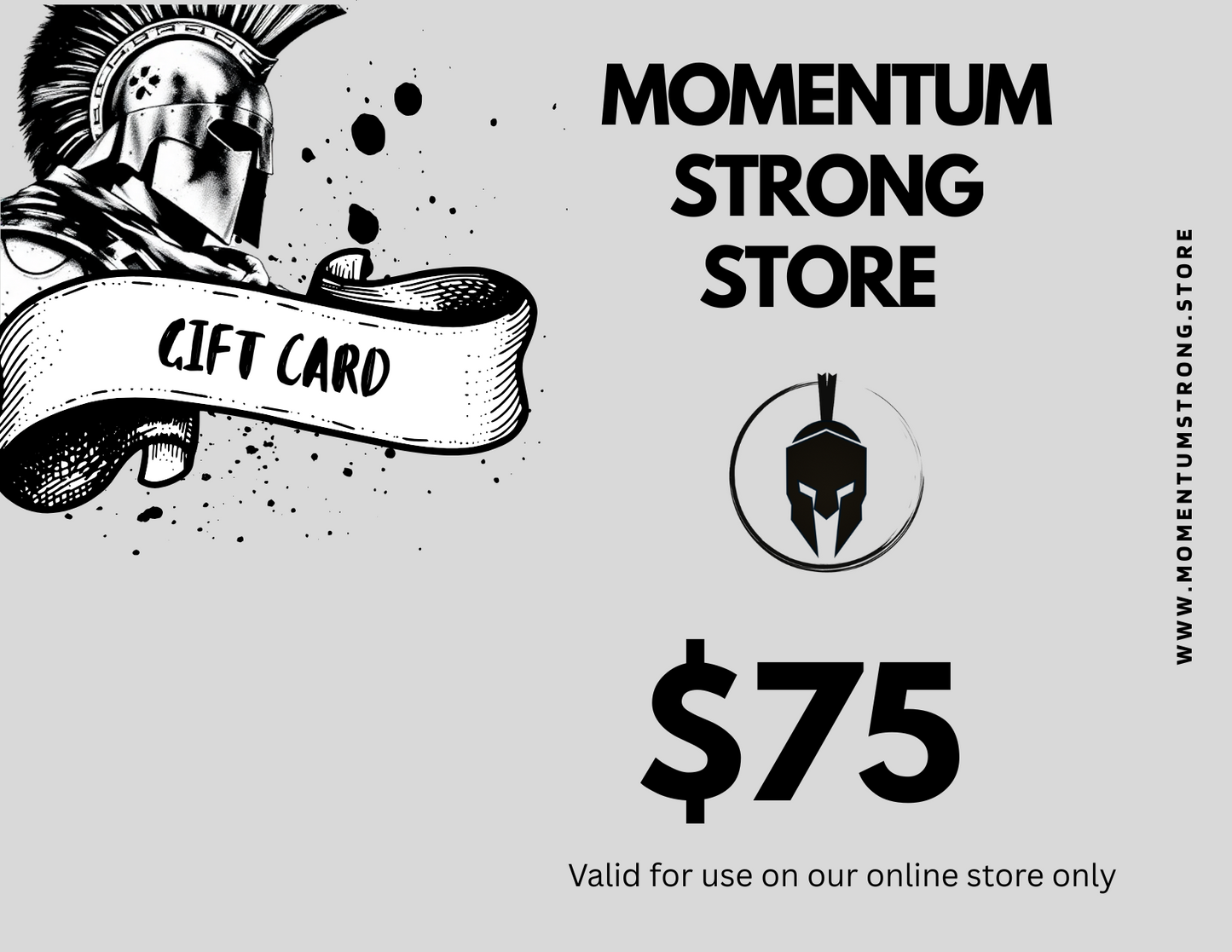 The Momentum Strong Store Gift Card Momentum Strong Store