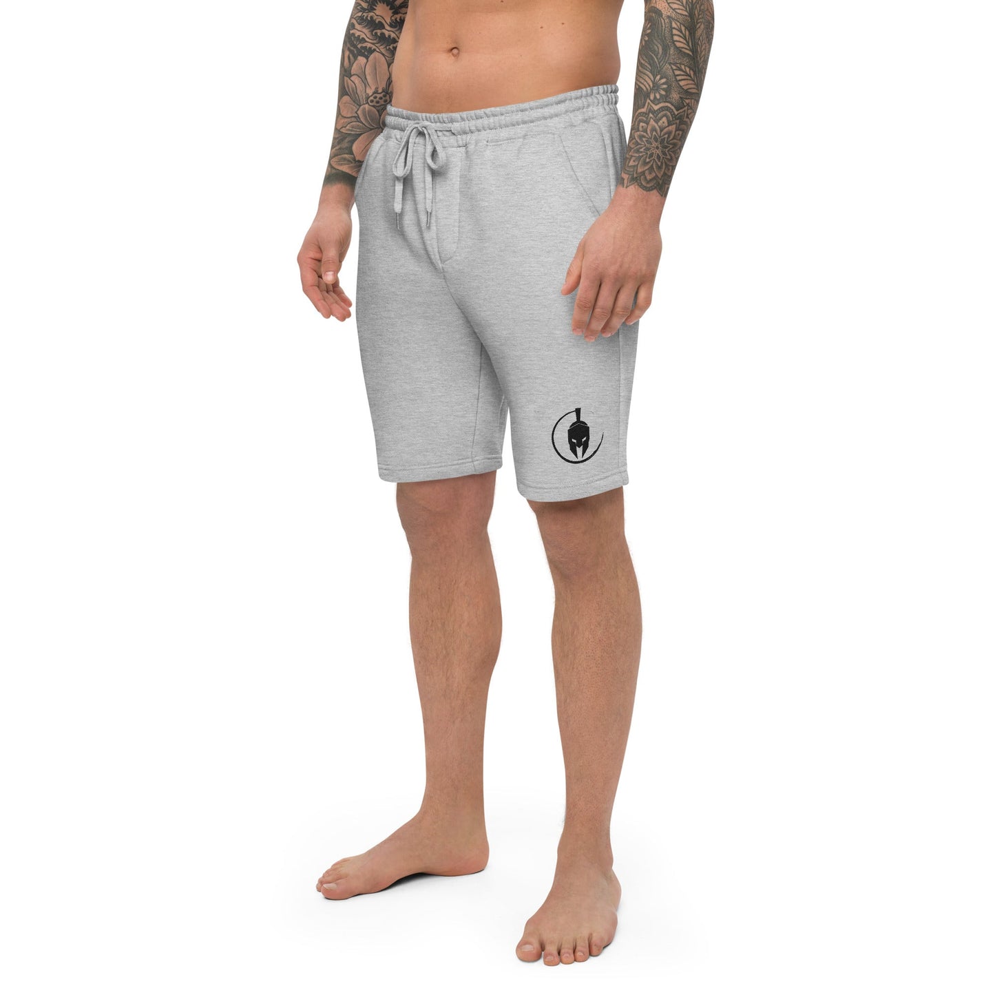 Response Ready Grey Fleece Shorts (Embroidered logo) Momentum Strong Store