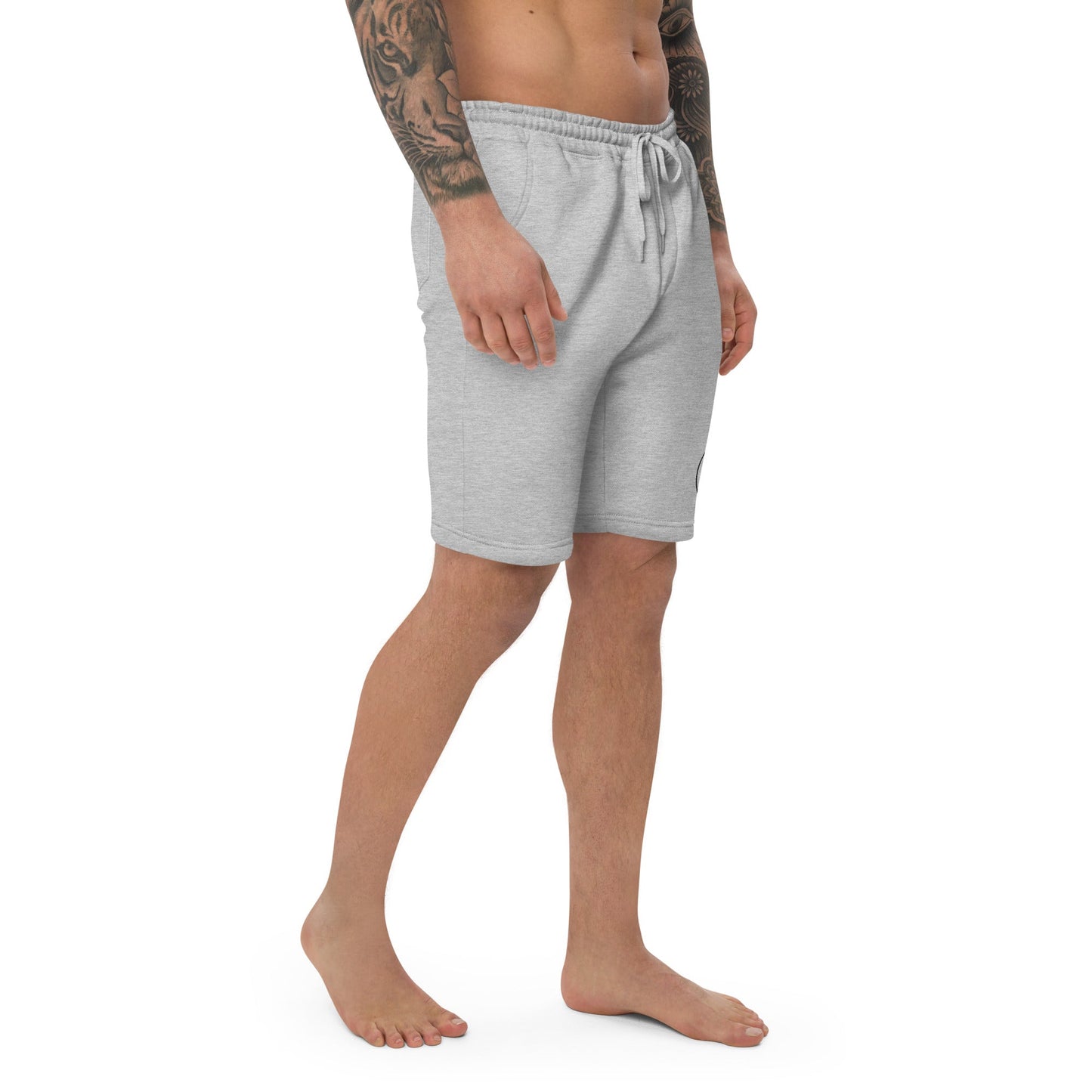 Response Ready Grey Fleece Shorts (Embroidered logo) Momentum Strong Store